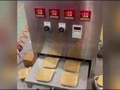 Półautomatyczny uszczelniacz tac do biurkowych urządzeń do uszczelniania folii aluminiowej