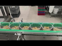 Obrotowa szybka kubek śmietankowy miska do deseru wypełniająca maszyna z Cinnamon Sprinkle