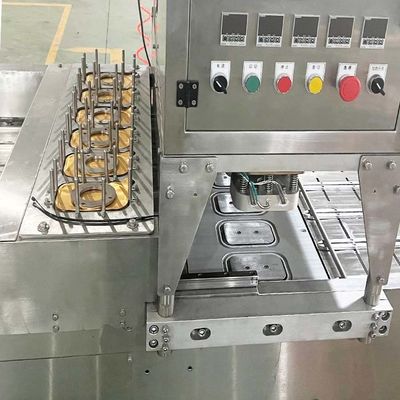 kupować PLC Control Automatic Tray Sealing Machine Maszyna do pakowania stali nierdzewnej online manufacture